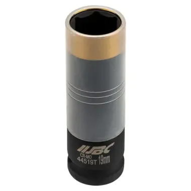 Головка ударная глубокая тонкостенная 1/2'', 19мм JBC JBC-44519T
