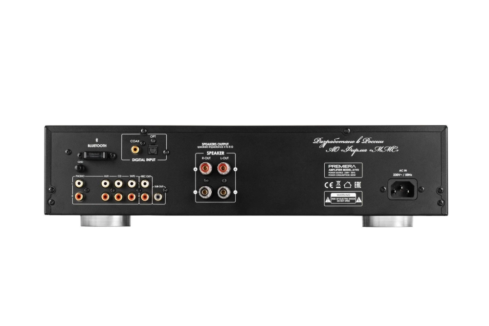 Premiera A1VU Black — интегральный стереоусилитель класса AB