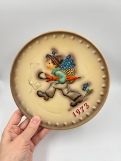 Декоративная тарелка 1973 год Goebel