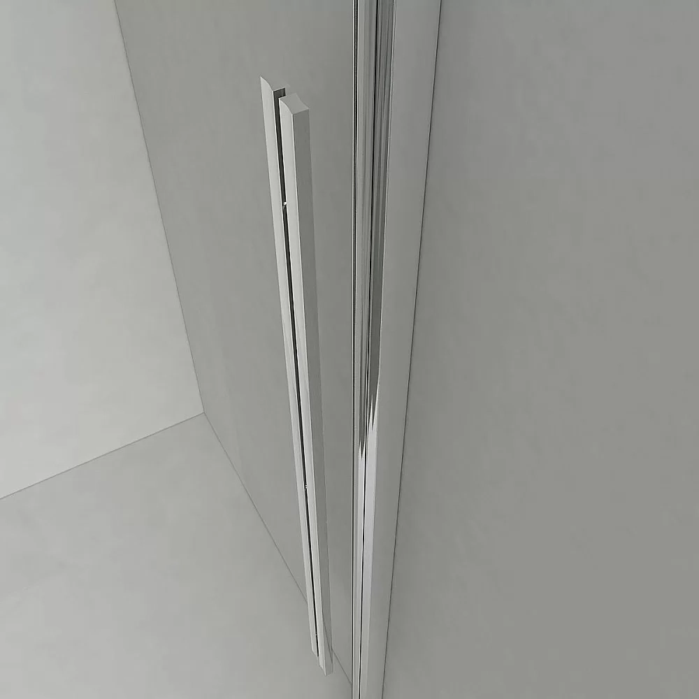 Душевой уголок Vincea Lugano VSR-1L1015CLB-1 150x100 стекло прозрачное/профиль черный