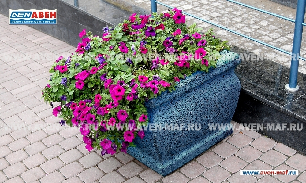 Вазон для цветов бетонный