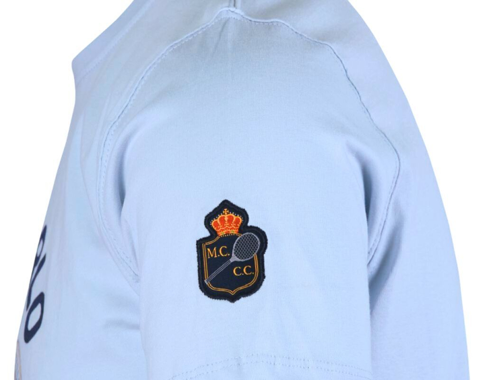 Мужская теннисная футболка Monte-Carlo Country Club Print - небесный