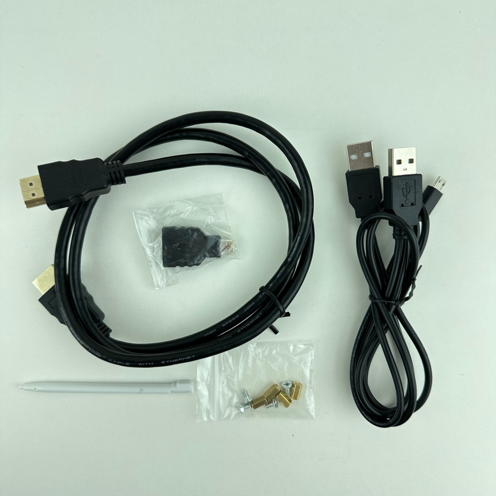 Сенсорный дисплей 3.5 дюйма для микрокомпьютера с креплением