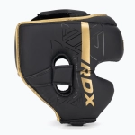 Боксёрский шлем RDX F6 золотой