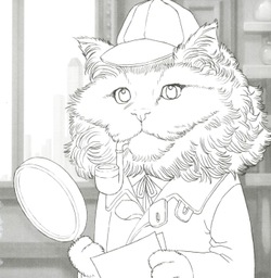 100 Cats. Coloring Book