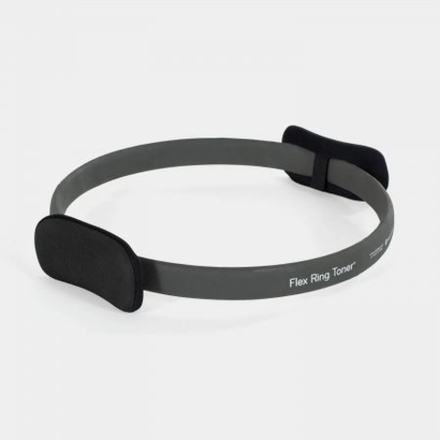 Изотоническое кольцо BALANCED BODY Flex Ring Toner серый, с накладками на ушки