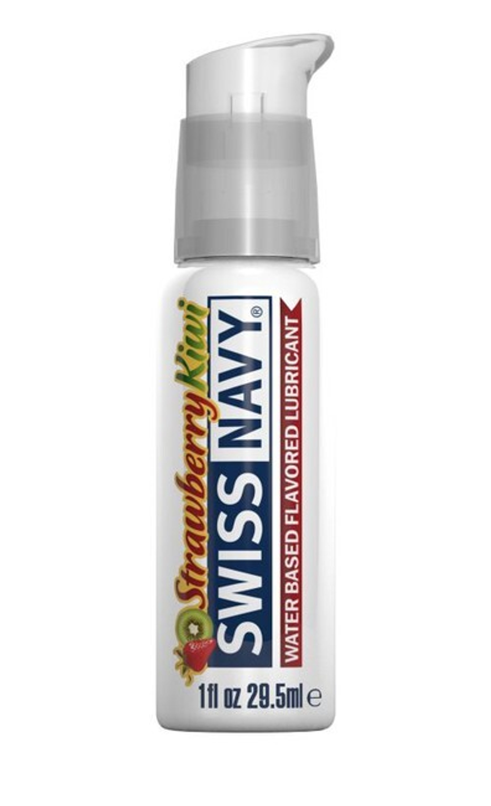 Лубрикант со вкусом клубники и киви Strawberry Kiwi Flavored Lubricant 1oz/30ml (Цвет: прозрачный)