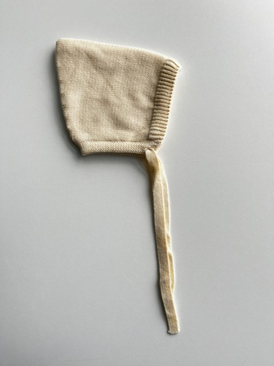 6197-41 Чепчик вязаный (льняной)