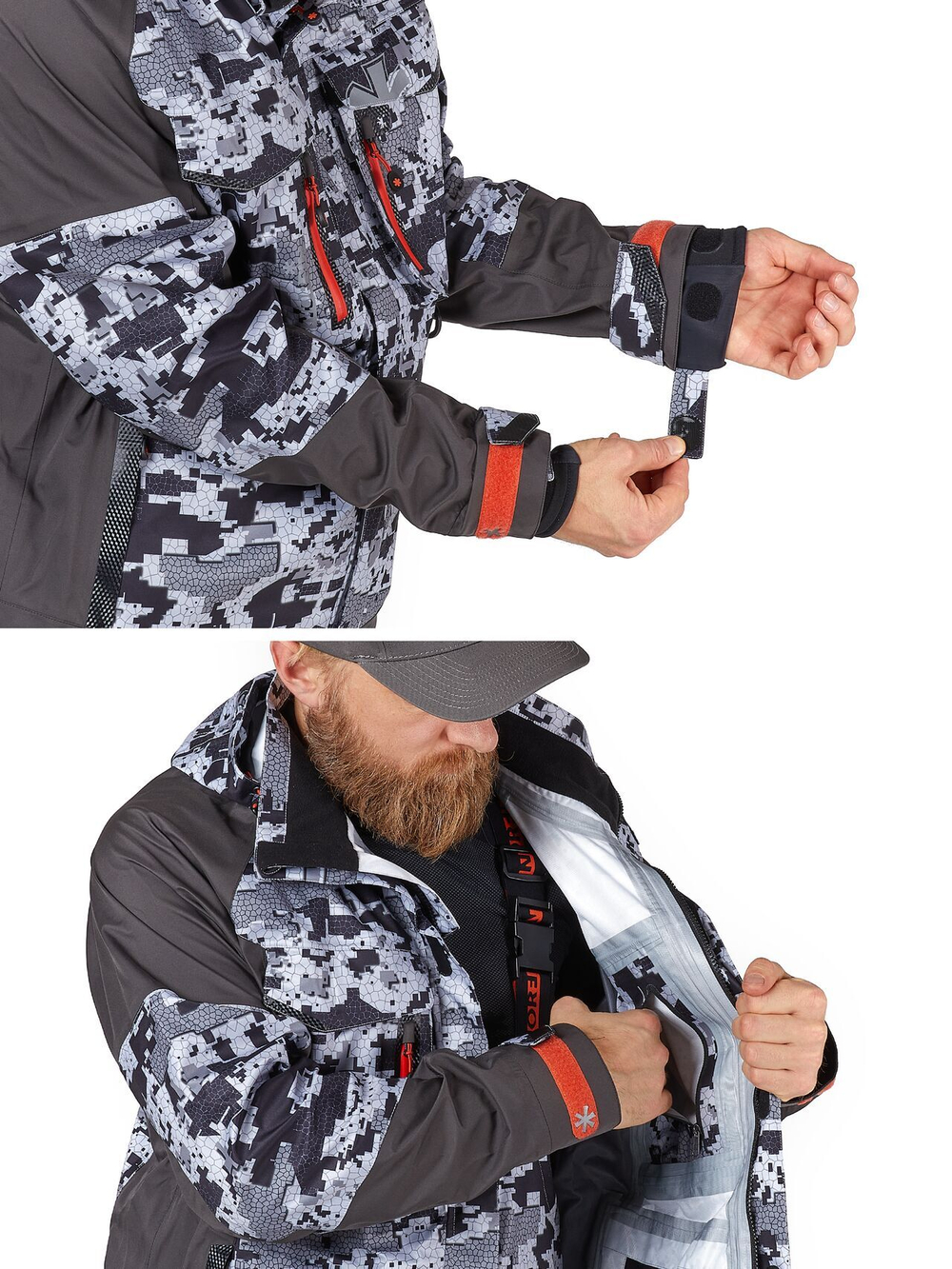 Костюм демисезон. Norfin PRO DRY 3 CAMO 04 р.XL