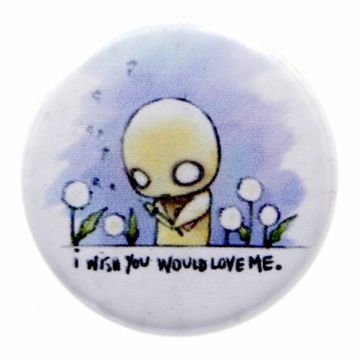 Значок Комикс Pon and Zi ( i wish you would love me )