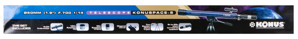 Телескоп Konus Konuspace-5 50/700 AZ