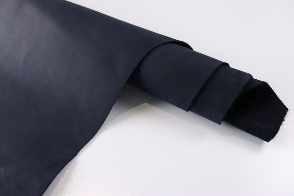 1,4-1,6 Кожа Крейзи Хорс Пегас синий кож кусок 195 дм² (КЛ)