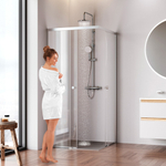 Душевое ограждение 90x90 см, без поддона AM.PM X-Joy W94G-403-9090-MT1K