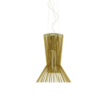 Подвесной дизайнерский светильник  Allegretto Vivace by Foscarini (золотой)
