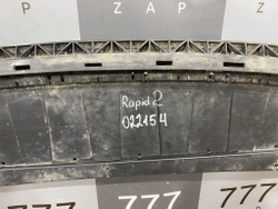 Юбка переднего бампера Skoda Rapid 2 20-22 Б/У Оригинал 60U807061