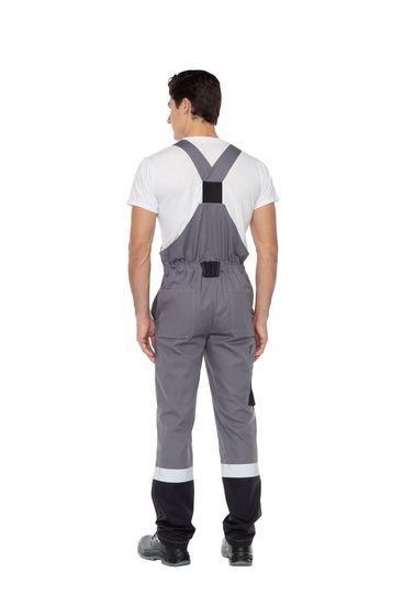 Костюм "Виват" NEW полукомбинезон (серый/черный/красный)