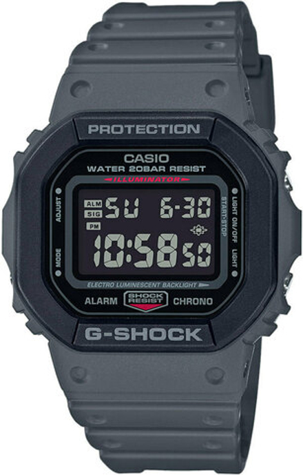 Японские наручные часы Casio G-SHOCK DW-5610SU-8ER с хронографом