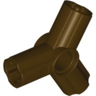 Lego Соединитель оси и штифта тройной (темно-коричневый) 10288 / 6005755 / 6273219 / 49155