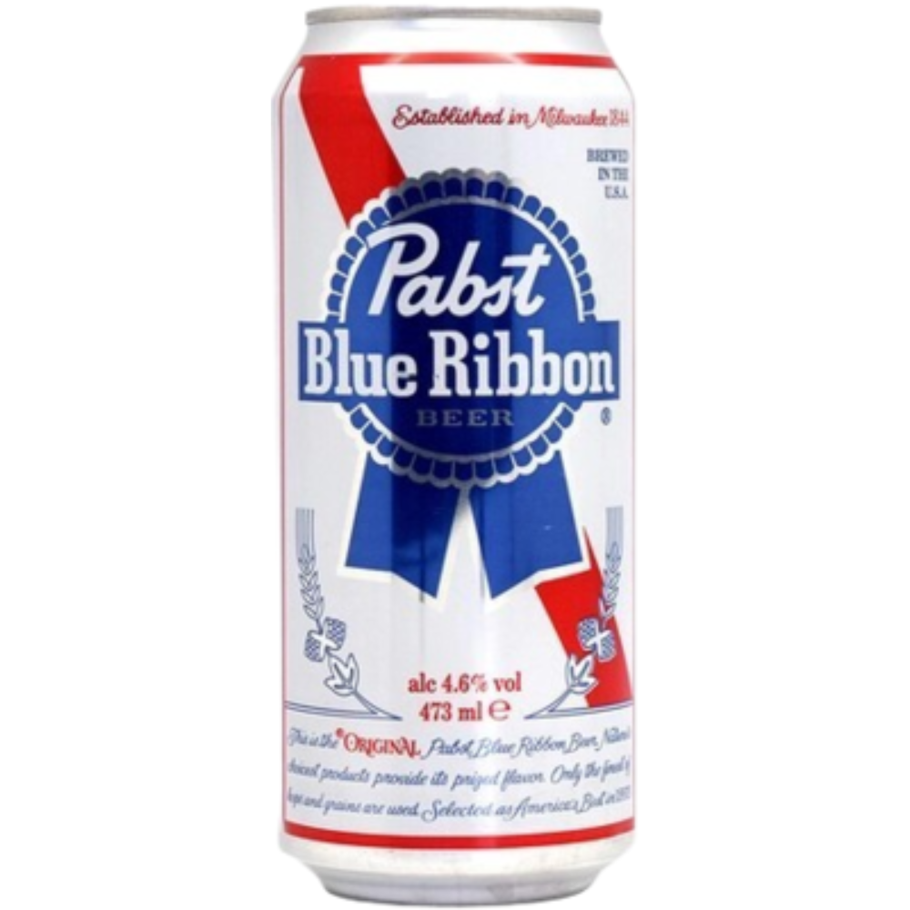 Пиво Pabst Blue Ribbon светлое 0,43 л ж/б