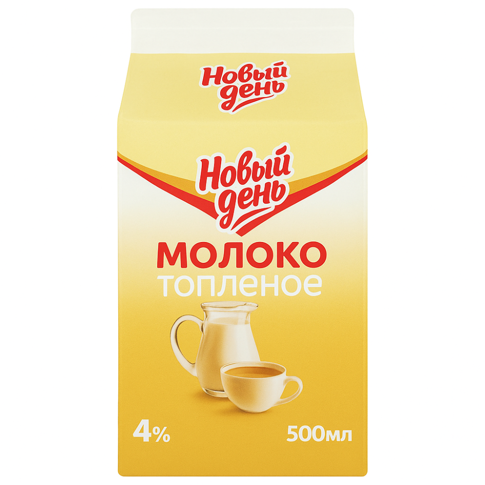 Молоко топленое Новый день 500 мл