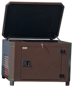 Кожух для генератора Geon Premium 1200S летний RAL 8017 GP1200S8017