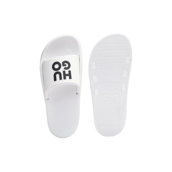 Hugo Boss Flat Slide 'White'
