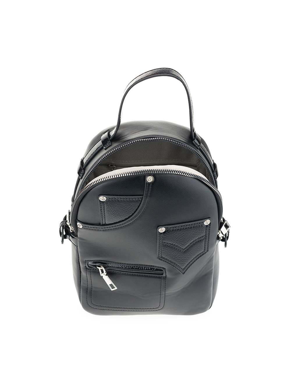 27616-1/10 Рюкзак жен., иск. кожа