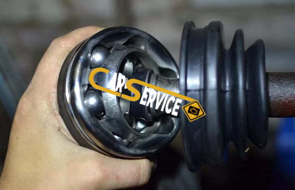 Replacing the boot from the external or internal CV joint (One)