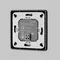 Кнопочная настенная панель 2-ух клавишная DALI Lighting control 721043