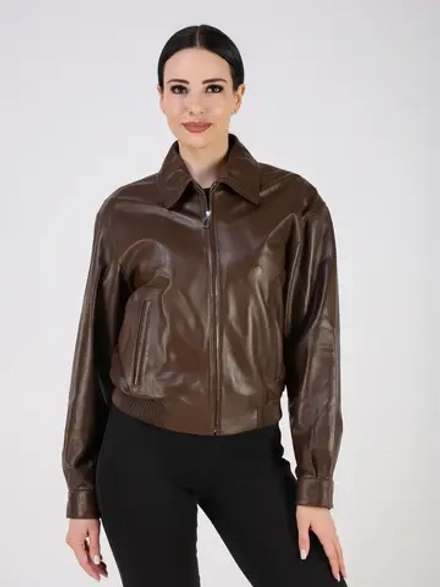 Кожаная куртка демисезонная