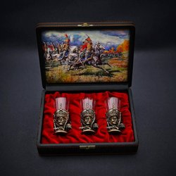 Подарочный набор лафитников "Гусары Prime" 3 шт.