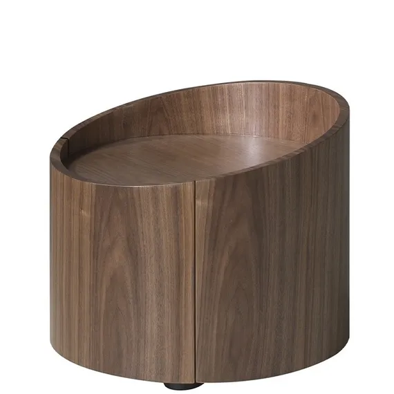 Прикроватная тумбочка с ящиком Angel Cerda 7130 из ореха