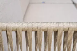 "Касабланка" модульная лаунж-зона из роупа (веревки), каркас из алюминия