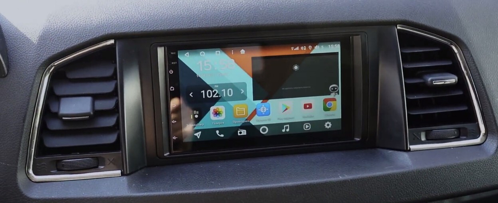 Магнитола для УАЗ Патриот, Пикап 2016-2023+ - Canbox RP-UZPTB на Android 10, 8-ядер, SIM-слот