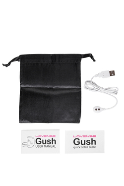 Мастурбатор нереалистичный LOVENSE Gush, силикон, бирюзовый, 8,6 см