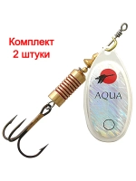 Блесна вертушка AGLIA 06,0g, лепесток № 3, цвет A0-06