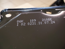 Новая крышка грм нижняя VAG GEN 2 3 1.8T-2.0T