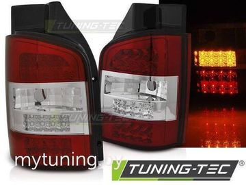 Фонари задние LED RED WHITE для VW T5 10-15 TRANSPORTER