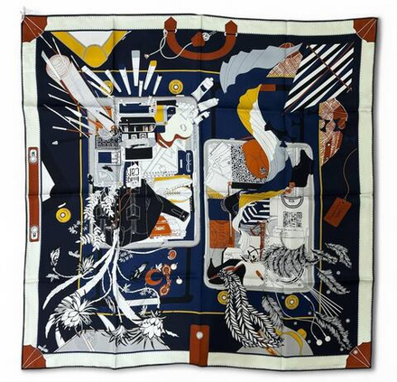 Платок Hermes 90х90 см