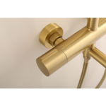 Душевая система Raglo R20.24.03, сатин золотой