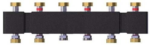 Коллектор Meibes M66301.931RU до 5 насосных групп 3-5 отопительных контура из нержавеющей стали