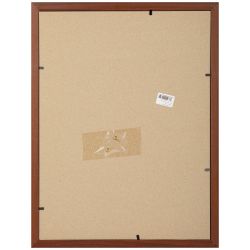 Фоторамка Image Art С22 МДФ универсальная 30х40 цвет красное дерево вставка прозрачный пластик | Image Art