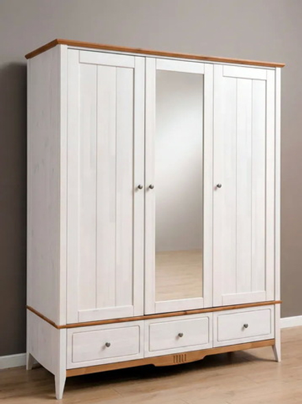Шкаф 33 Пенни комбинированный с 1-м зеркалом