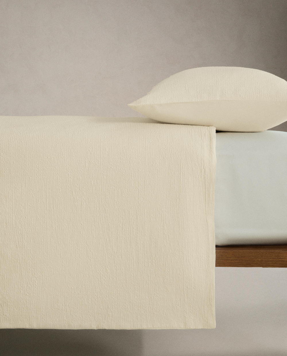 Пододеяльник Zara Home, хлопок 100%, однотонный, 6148/088