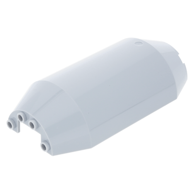 Lego Кубик цилиндр 3х6х10 (серый) 6134428