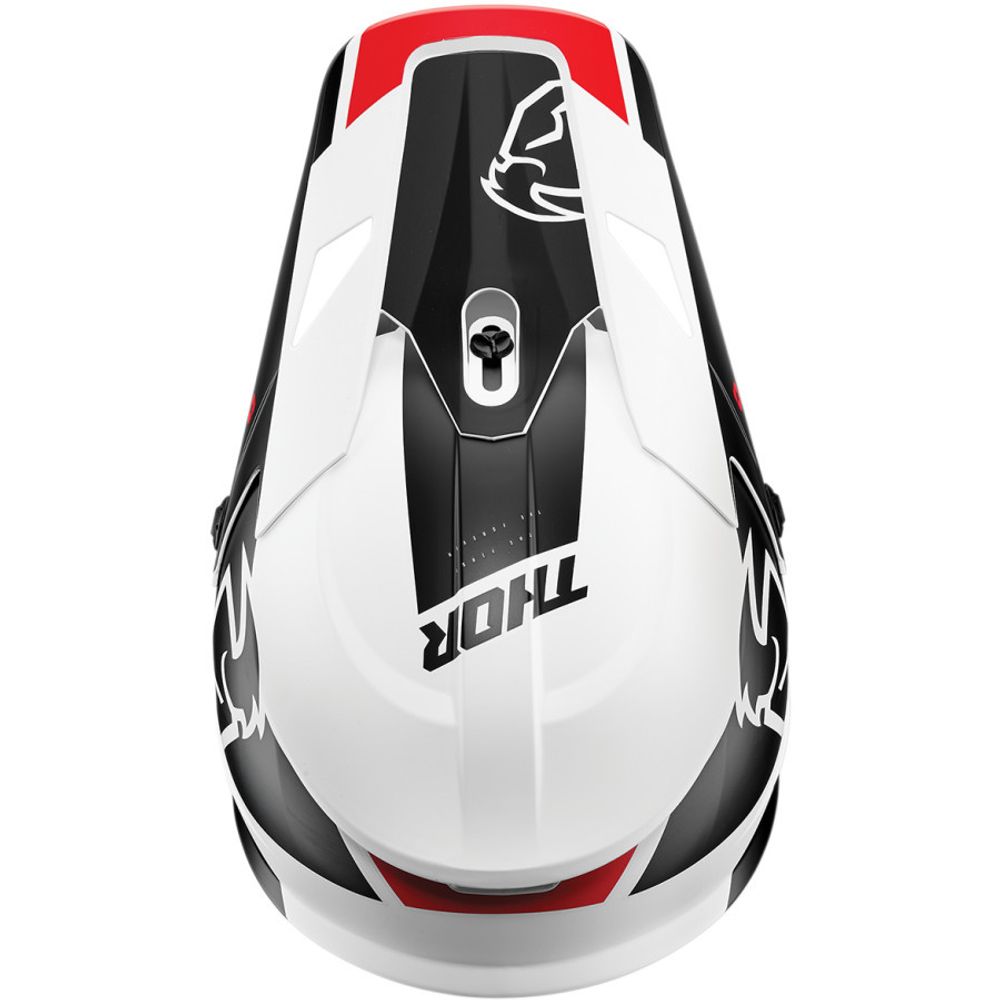 Sector Split Helmet / Черно-белый