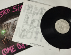 Винтажная виниловая пластинка LP Twisted Sister Come Out And Play (USA 1985)