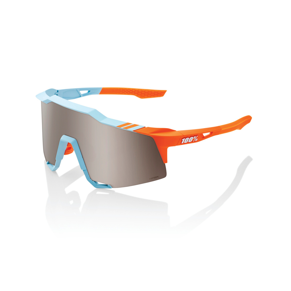 Спортивные очки 100% Speedcraft / Soft Tact Two Tone / HiPER Silver Mirror Lens