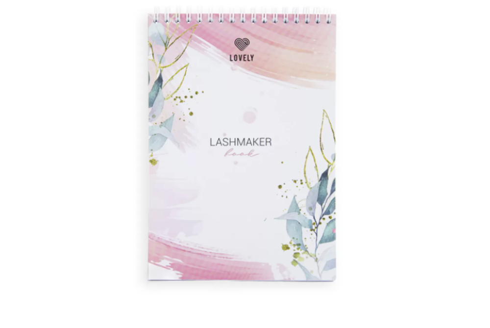 Lovely Блокнот для записи клиентов Акварель