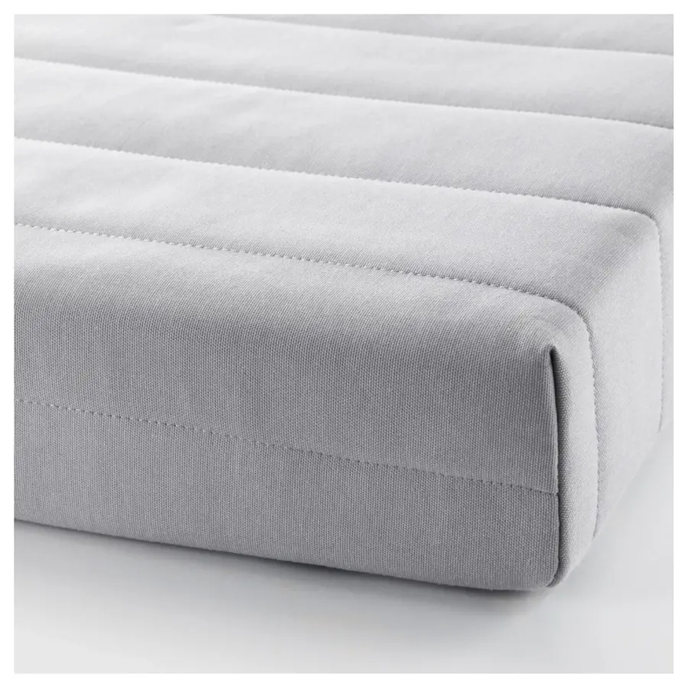 Матрас на диван-кровать - LYCKSELE MURBO IKEA/ ЛИКСЕЛЕ МУРБО ИКЕА,140х188 см, серый